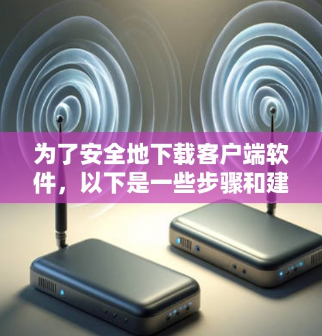 为了安全地下载客户端软件，以下是一些步骤和建议