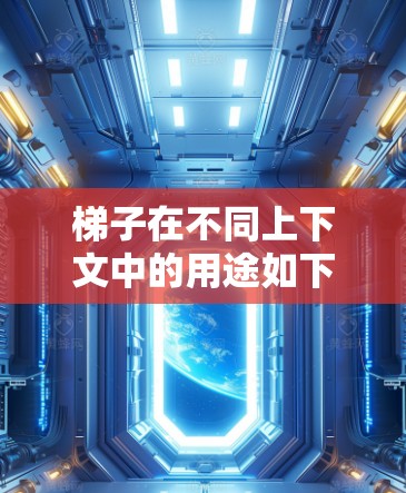 梯子在不同上下文中的用途如下