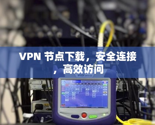 VPN 节点下载，安全连接，高效访问