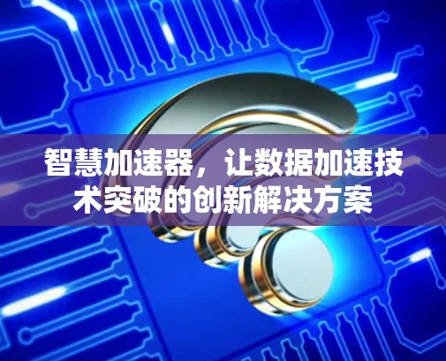 智慧加速器，让数据加速技术突破的创新解决方案