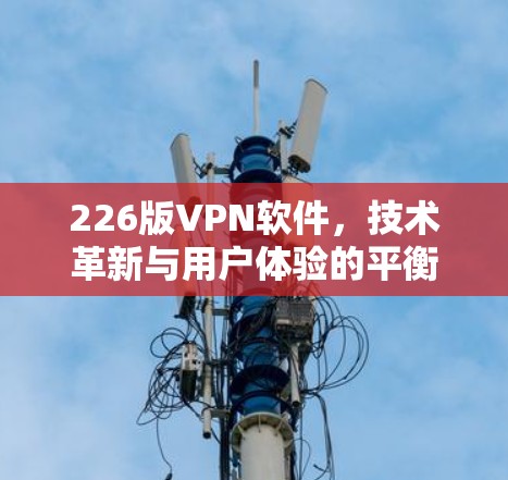 226版VPN软件，技术革新与用户体验的平衡
