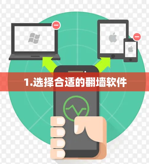 1.选择合适的翻墙软件