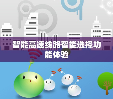 智能高速线路智能选择功能体验