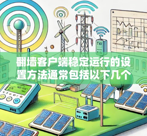 翻墙客户端稳定运行的设置方法通常包括以下几个步骤