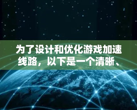 为了设计和优化游戏加速线路，以下是一个清晰、有条理的步骤指南