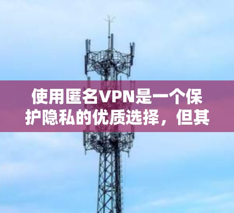 使用匿名VPN是一个保护隐私的优质选择,但其操作需要仔细和谨慎。以下是一个详细且结构化的指南,帮助你有效地使用匿名VPN 使用匿名VPN是一个保护隐私的优质选择,但其操作需要仔细和谨慎。以下是一个详细且结构化的指南,帮助你有效地使用匿名VPN