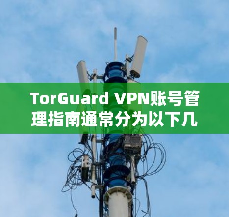 TorGuard VPN账号管理指南通常分为以下几个步骤,帮助用户轻松管理自己的VPN账号。以下是一些基本的操作步骤和注意事项 TorGuard VPN账号管理指南通常分为以下几个步骤,帮助用户轻松管理自己的VPN账号。以下是一些基本的操作步骤和注意事项