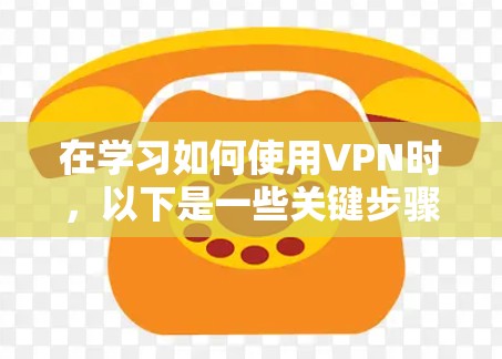在学习如何使用VPN时，以下是一些关键步骤和注意事项