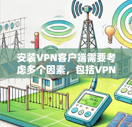 安装VPN客户端需要考虑多个因素,包括VPN选择、网络连接、服务器安全、客户端安装以及维护。以下是详细的步骤指南 安装VPN客户端需要考虑多个因素,包括VPN选择、网络连接、服务器安全、客户端安装以及维护。以下是详细的步骤指南