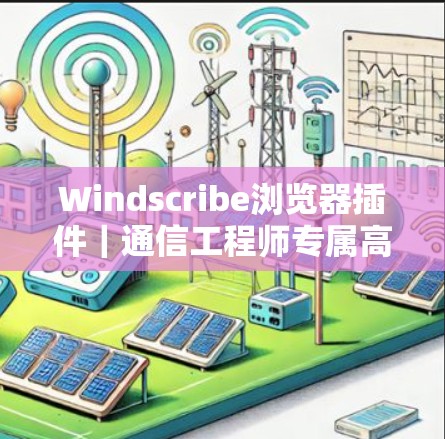 Windscribe浏览器插件｜通信工程师专属高效工具