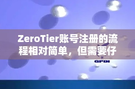 ZeroTier账号注册的流程相对简单，但需要仔细准备和遵守所有步骤，确保支付验证和账户设置顺利进行。以下是一个详细的步骤说明