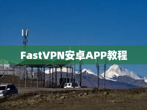 FastVPN安卓APP教程