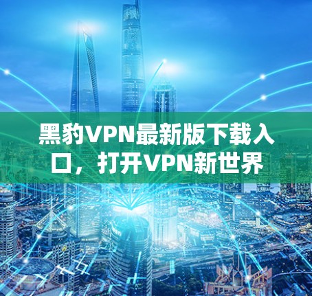黑豹VPN最新版下载入口，打开VPN新世界
