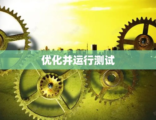 优化并运行测试