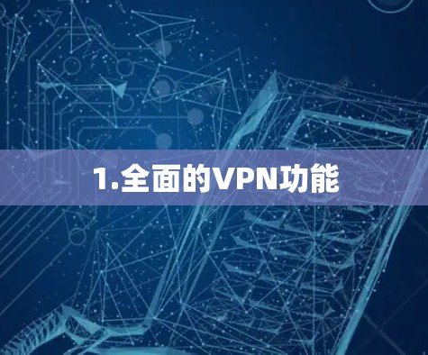 1.全面的VPN功能