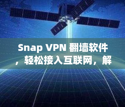 Snap VPN 翻墙软件，轻松接入互联网，解决IP地址管理难题