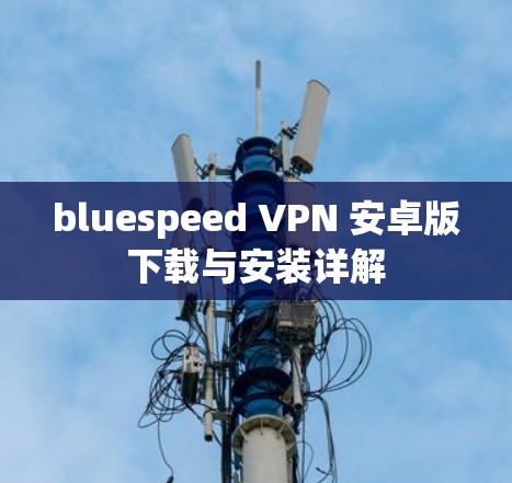 bluespeed VPN 安卓版下载与安装详解 bluespeed VPN 安卓版下载与安装详解