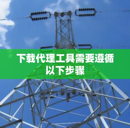下载代理工具需要遵循以下步骤