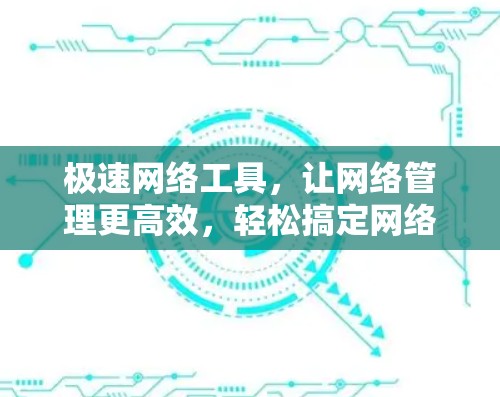 极速网络工具，让网络管理更高效，轻松搞定网络难题