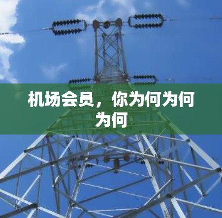 机场会员，你为何为何为何