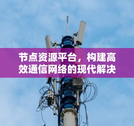 节点资源平台,构建高效通信网络的现代解决方案 节点资源平台,构建高效通信网络的现代解决方案