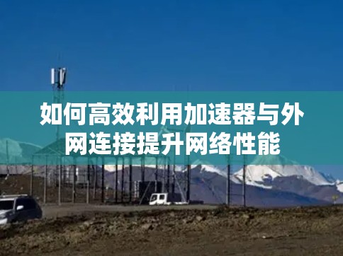 如何高效利用加速器与外网连接提升网络性能