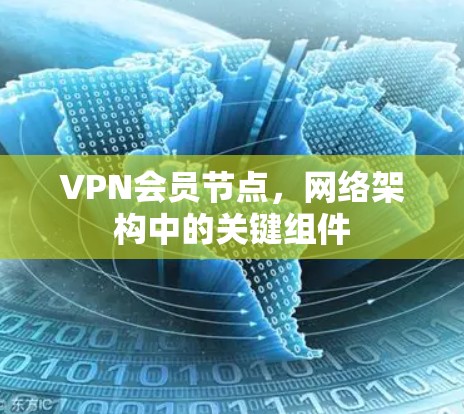 VPN会员节点，网络架构中的关键组件