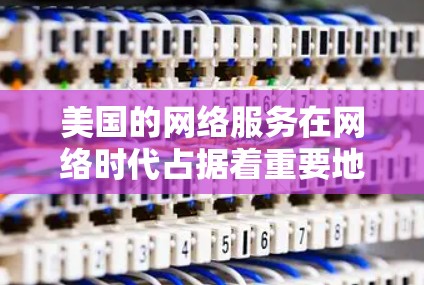 美国的网络服务在网络时代占据着重要地位，尤其是在互联网普及的背景下，美国的网络基础设施和网络服务发展迅速。以下是对美国网络服务的详细介绍