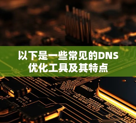 以下是一些常见的DNS优化工具及其特点