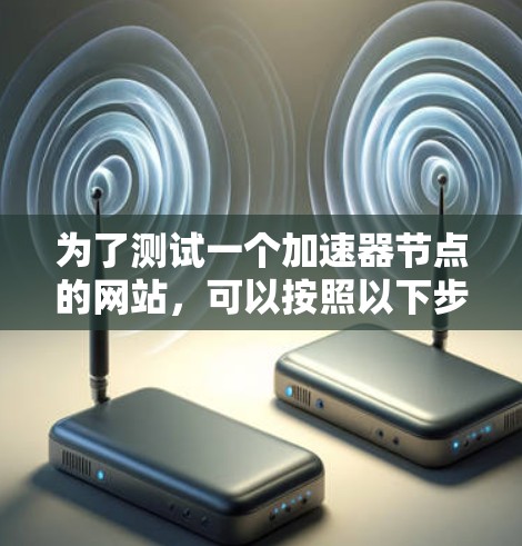 为了测试一个加速器节点的网站，可以按照以下步骤进行