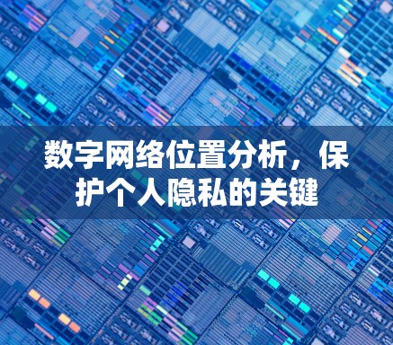 数字网络位置分析，保护个人隐私的关键