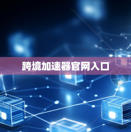 跨境加速器官网入口