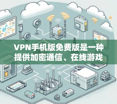 VPN手机版免费版是一种提供加密通信、在线游戏和视频流等安全服务的工具，适合对隐私和安全要求较高的用户。以下是其主要特点和使用指南