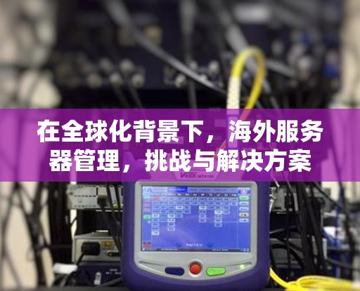 在全球化背景下,海外服务器管理,挑战与解决方案 在全球化背景下,海外服务器管理,挑战与解决方案