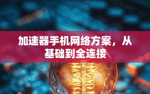 加速器手机网络方案，从基础到全连接