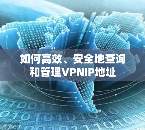 如何高效、安全地查询和管理VPNIP地址