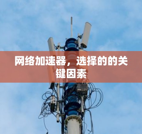 网络加速器，选择的的关键因素