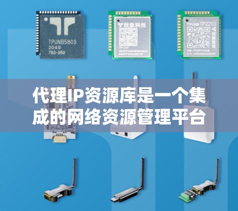代理IP资源库是一个集成的网络资源管理平台，旨在帮助用户高效管理多个IP地址资源，如服务器、网站等。以下是关于代理IP资源库的详细解释