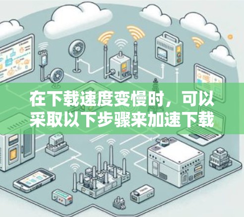 在下载速度变慢时，可以采取以下步骤来加速下载
