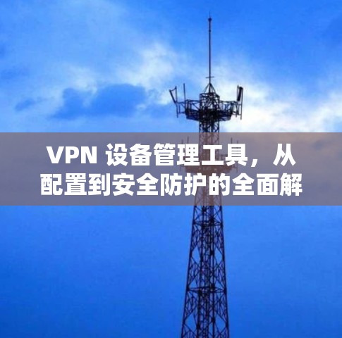 VPN 设备管理工具，从配置到安全防护的全面解决方案
