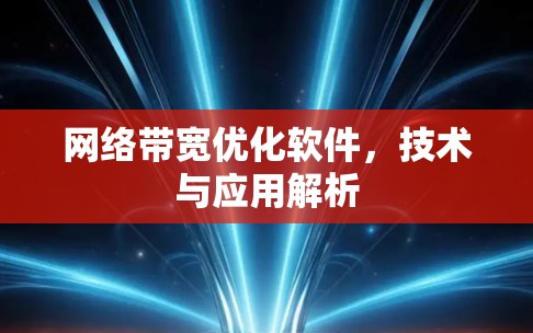 网络带宽优化软件,技术与应用解析 网络带宽优化软件,技术与应用解析