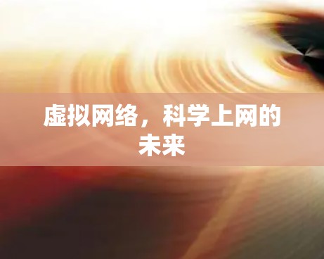 虚拟网络,科学上网的未来 虚拟网络,科学上网的未来